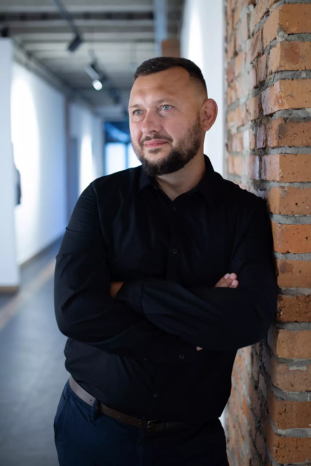 Michał Łutczyn podczas sesji biznesowej